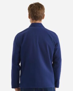 Artisan Collection by Reprime RP022 Unisex Utility 2.0 Chore Jacket – Stay Navy (on model back)