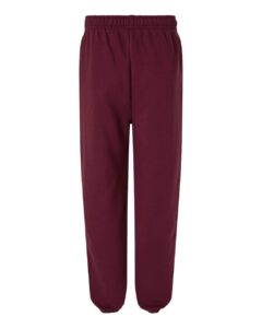 BELLA + CANVAS 4737 Unisex 10 oz. Heavyweight Sweatpants – Maroon (back)