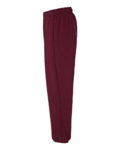 BELLA + CANVAS 4737 Unisex 10 oz. Heavyweight Sweatpants – Maroon (side)