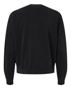 Independent Trading Co. PRM2700 Women’s California Wave Wash Sunday Crewneck Sweatshirt – Black (back)