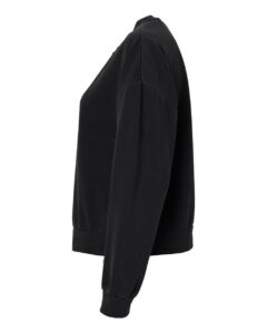 Independent Trading Co. PRM2700 Women’s California Wave Wash Sunday Crewneck Sweatshirt – Black (side)