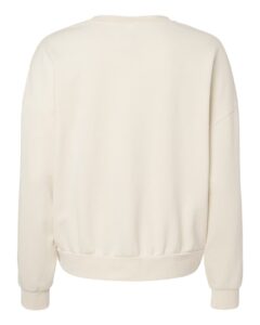 Independent Trading Co. PRM2700 Women’s California Wave Wash Sunday Crewneck Sweatshirt – Bone (back)