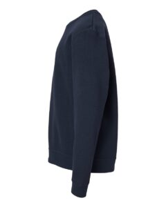 Independent Trading Co. SS3001Y Youth Midweight Crewneck Sweatshirt – Classic Navy (side)
