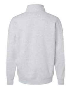 Independent Trading Co. SS4600QZ Unisex Midweight Quarter-Zip Pullover – Ash Heather (back)