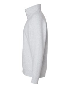 Independent Trading Co. SS4600QZ Unisex Midweight Quarter-Zip Pullover – Ash Heather (side)