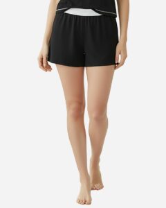 Boxercraft BW6504 Women’s Essential Spirit Shorts – Black (on model)