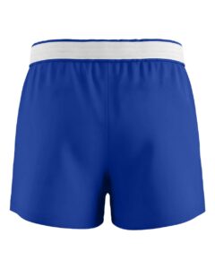 Boxercraft BW6504 Women’s Essential Spirit Shorts – Electric Royal (back)