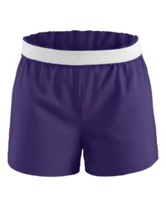 Boxercraft BW6504 Women’s Essential Spirit Shorts – Purple