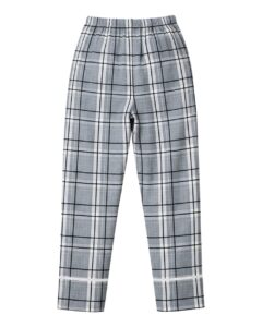 Boxercraft BW6603 Women’s Cuff Flannel Pants – Oxford Carnegie Plaid (back)