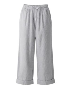 Boxercraft BW6803 Women’s Seersucker Pants – Oxford/ White Stripe