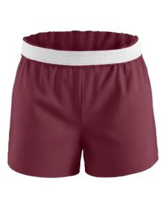 Boxercraft BY6504 Youth Essential Spirit Shorts – Maroon