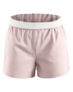 Boxercraft BY6504 Youth Essential Spirit Shorts – Pink Serenity