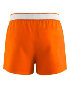 Boxercraft BY6504 Youth Essential Spirit Shorts – Orange (back)