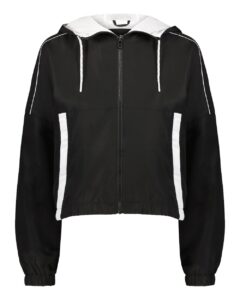 Holloway 229744 Women’s Rowhouse Jacket – Black/ White