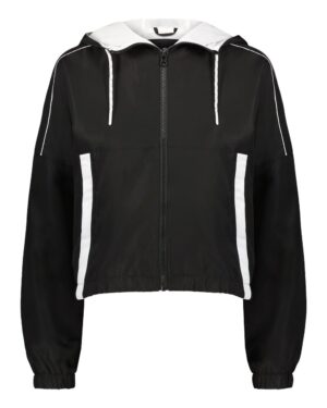 Holloway 229744 Women’s Rowhouse Jacket – Black/ White
