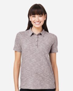 North End NE115W Women’s Eclipse Jacquard Polo