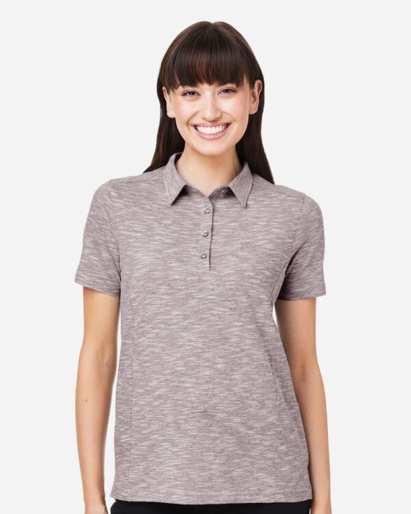 North End Women’s Eclipse Jacquard Polo