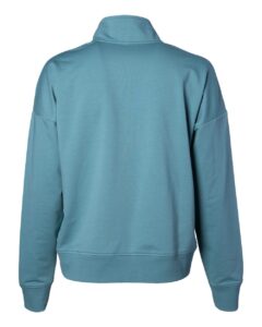 Independent Trading Co. EXP15WPQ Women’s Perform Quarter-Zip Pullover – Agave (back)