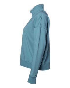 Independent Trading Co. EXP15WPQ Women’s Perform Quarter-Zip Pullover – Agave (side)