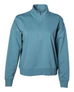 Independent Trading Co. EXP15WPQ Women’s Perform Quarter-Zip Pullover – Agave