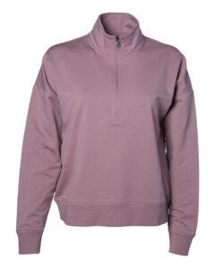 Independent Trading Co. EXP15WPQ Women’s Perform Quarter-Zip Pullover – Orchid