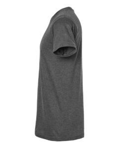 M&O 4300 Unisex ACE Cotton T-Shirt – Dark Heather (side)