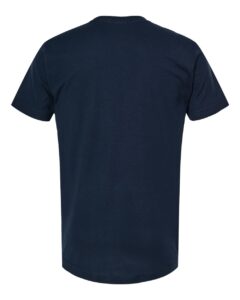 M&O 4300 Unisex ACE Cotton T-Shirt – Deep Navy (back)