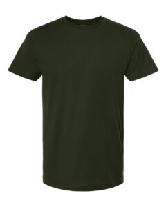 M&O 4300 Unisex ACE Cotton T-Shirt – Forest Green