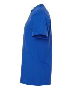 M&O 4300 Unisex ACE Cotton T-Shirt – Royal (side)