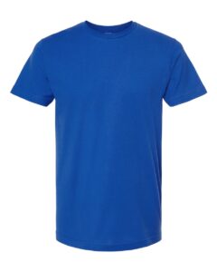 M&O 4300 Unisex ACE Cotton T-Shirt – Royal