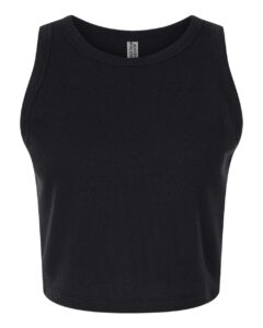 Next Level 8083 Women’s Ideal Thermal Tank – Black