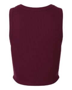 Next Level 8083 Women’s Ideal Thermal Tank – Maroon (back)