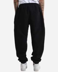 Shaka Wear SHGMS Unisex Max Heavy Garment-Dyed Sweatpants – Black (back)