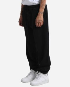 Shaka Wear SHGMS Unisex Max Heavy Garment-Dyed Sweatpants – Black (side)