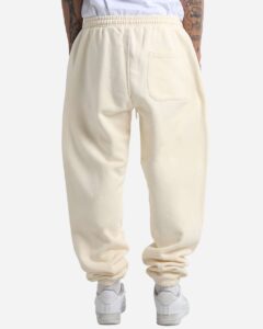Shaka Wear SHGMS Unisex Max Heavy Garment-Dyed Sweatpants – Cream (back)