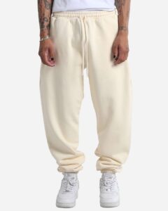 Shaka Wear SHGMS Unisex Max Heavy Garment-Dyed Sweatpants – Cream
