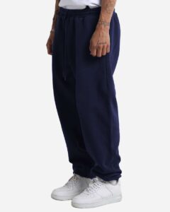 Shaka Wear SHGMS Unisex Max Heavy Garment-Dyed Sweatpants – Navy (side)