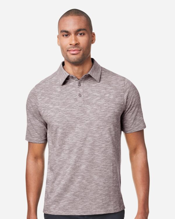 North End Men’s Eclipse Jacquard Polo