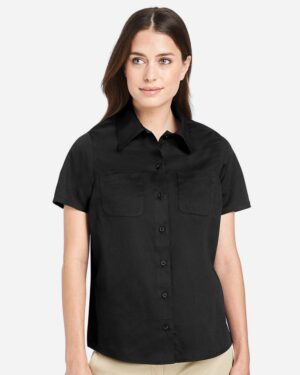 Harriton M585W Women’s Advantage IL Short Sleeve Dress Shirt