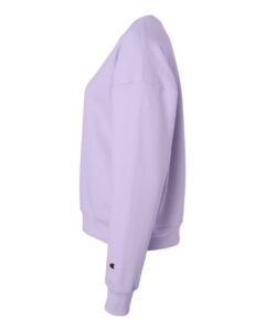 Champion SL650 Women’s Powerblend® Crewneck Sweatshirt – Urban Lilac (side)