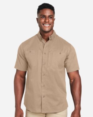 Harriton M585 Men’s Advantage IL Short Sleeve Work Shirt