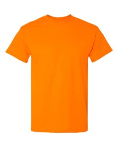 Gildan 8000T Unisex DryBlend® Tall T-Shirt – Safety Orange