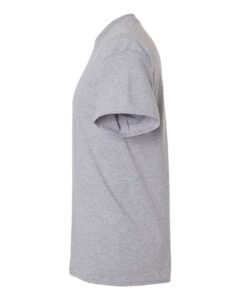 Gildan 8000T Unisex DryBlend® Tall T-Shirt – Sport Grey (side)