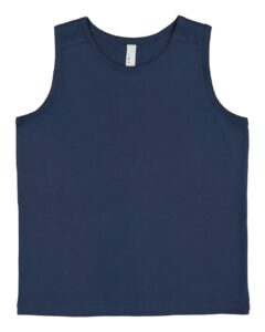 LAT 6123 Youth Fine Jersey Tank – Denim