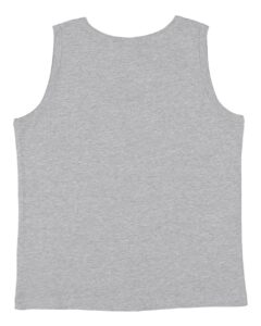 LAT 6123 Youth Fine Jersey Tank – Heather (back)