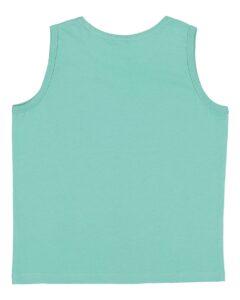 LAT 6123 Youth Fine Jersey Tank – Saltwater (back)