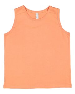 LAT 6123 Youth Fine Jersey Tank – Sunset
