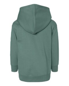 Rabbit Skins 3326 Toddler Pullover Fleece Hoodie – Basil (back)