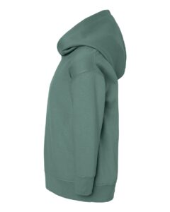 Rabbit Skins 3326 Toddler Pullover Fleece Hoodie – Basil (side)
