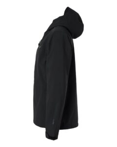 Marmot M16738 Men’s PreCip Evo Flex Hooded Jacket – Black (side)